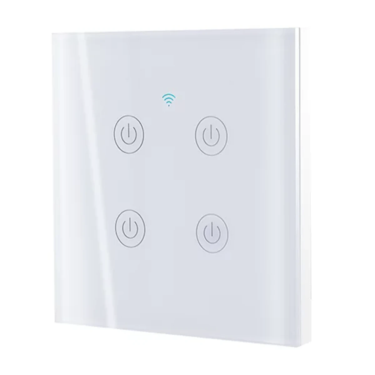 کلید لمسی هوشمند تک پل تویا مدل EG4W کلید لمسی هوشمند تک پل تویا مدل EG4W