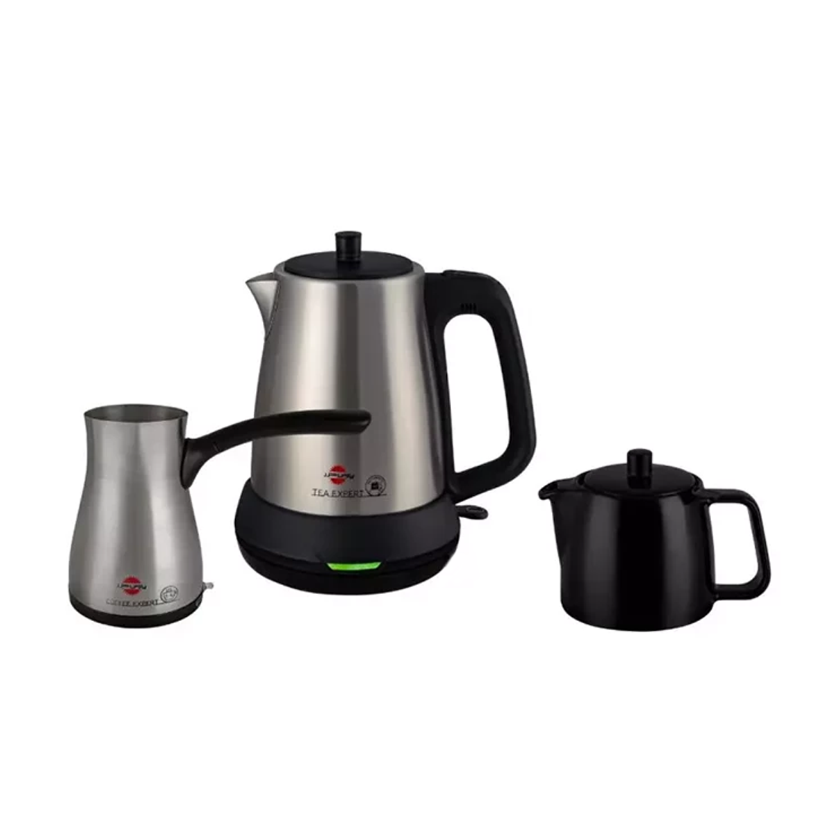 قهوه ساز پارس خزر مدل Garmnoush به همراه کتری استیل و قوری