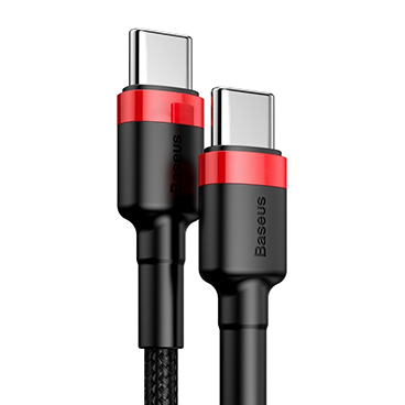 کابل تبدیل USB-C به USB-C باسئوس مدل CATKLF-H91 طول 2 متر کابل تبدیل USB-C به USB-C باسئوس مدل CATKLF-H91 طول 2 متر