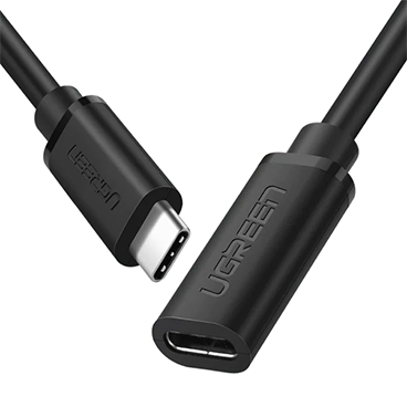 کابل تبدیل نری به مادگی USB-C یوگرین US353 مدل 10387 طول 0.5 متر افزایش طول-مشکی کابل تبدیل نری به مادگی USB-C یوگرین US353 مدل 10387 طول 0.5 متر افزایش طول-مشکی