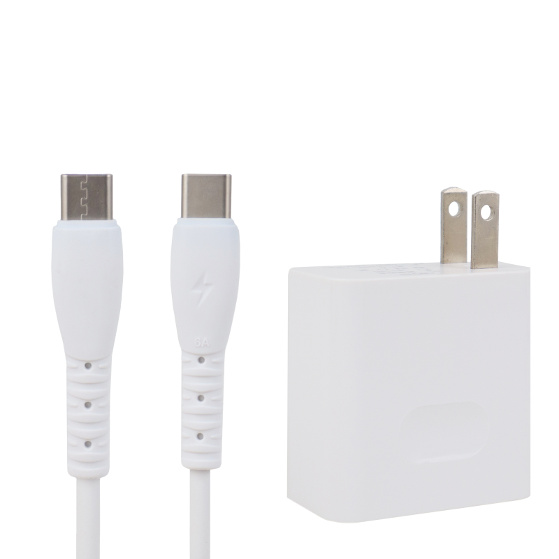 شارژر دیواری 135 وات مدل H03 به همراه کابل USB-C شارژر دیواری 135 وات مدل H03 به همراه کابل USB-C