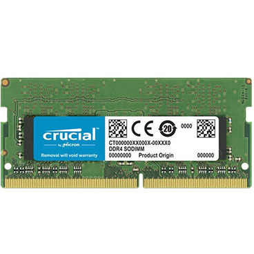 رم لپ تاپ DDR4 تک کاناله 3200 مگاهرتز CL22 کروشیال مدل CT16 ظرفیت 16 گیگابایت رم لپ تاپ DDR4 تک کاناله 3200 مگاهرتز CL22 کروشیال مدل CT16 ظرفیت 16 گیگابایت