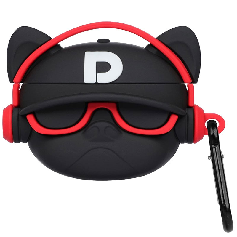 کاور مسیر مدل Bulldog Character Silicone مناسب برای کیس اپل ایرپاد 4 به همراه آویز