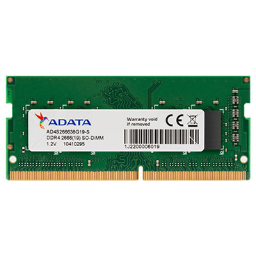 رم لپ تاپ DDR4 تک کاناله 2666 مگاهرتز CL19 ای دیتا مدل Premier ظرفیت 4 گیگابایت