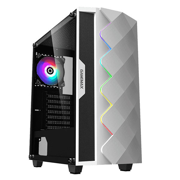 کامپیوتر دسکتاپ گیم مکس مدل Diamond White-GAMING-Animation i5 13400F 16GB 1TB RX5700XT 8GB کامپیوتر دسکتاپ گیم مکس مدل Diamond White-GAMING-Animation i5 13400F 16GB 1TB RX5700XT 8GB