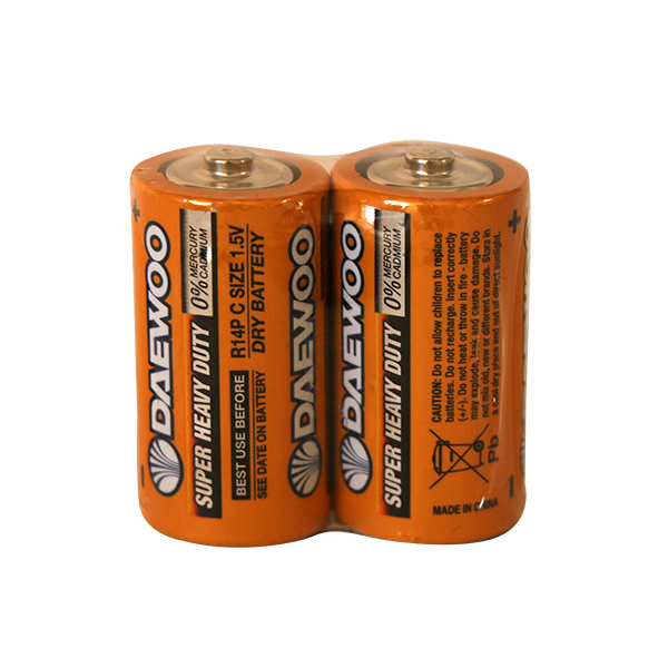 باتری C دوو مدل super heavy duty بسته 2 عددی باتری C دوو مدل super heavy duty بسته 2 عددی