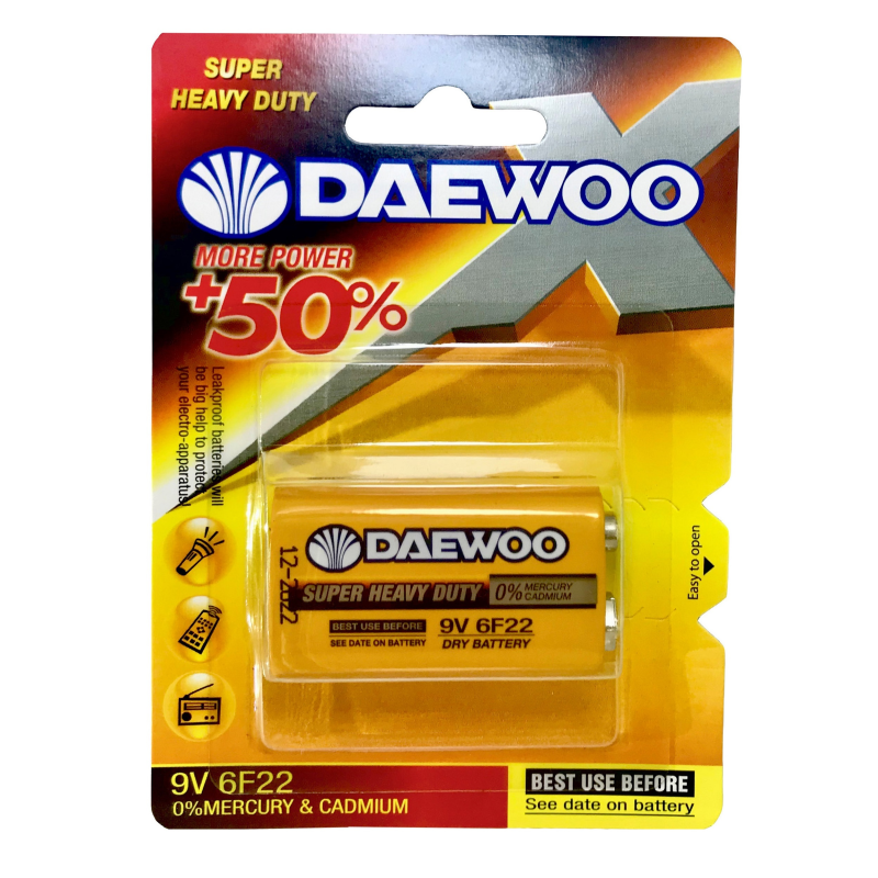 باتری کتابی دوو مدل Super Heavy Duty باتری کتابی دوو مدل Super Heavy Duty