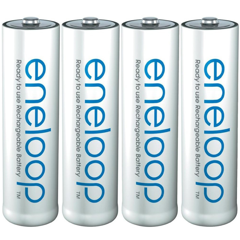 باتری قلمی قابل شارژ پاناسونیک مدل Eneloop BK-3MCCE-4BT بسته 4 عددی باتری قلمی قابل شارژ پاناسونیک مدل Eneloop BK-3MCCE-4BT بسته 4 عددی