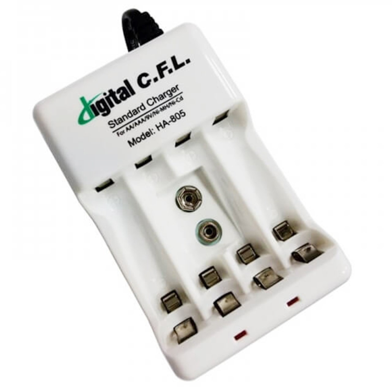 شارژر باتری دیجیتال سی اف ال مدل HA-805 شارژر باتری دیجیتال سی اف ال مدل HA-805