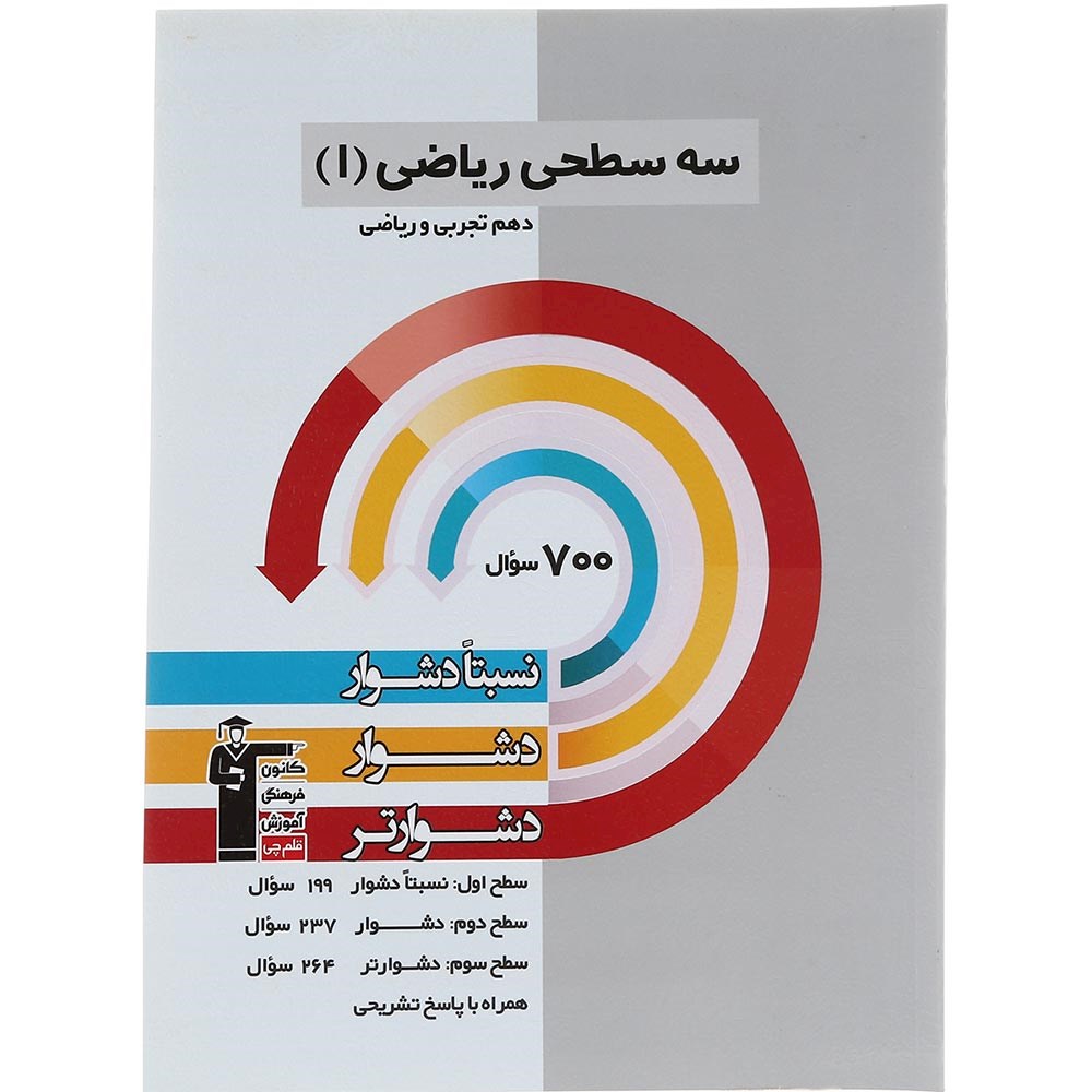 کتاب سه سطحی ریاضی دهم انتشارات کانون فرهنگی آموزش سال چاپ 1403 کتاب سه سطحی ریاضی دهم انتشارات کانون فرهنگی آموزش سال چاپ 1403