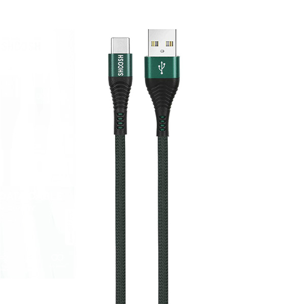 کابل تایپ سی شوش مدل SH115 C طول 1.1 متر کابل تایپ سی شوش مدل SH115 C طول 1.1 متر