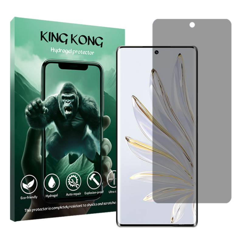 محافظ صفحه نمایش حریم شخصی کینگ کونگ مدل Tough مناسب برای گوشی موبایل آنر 70 محافظ صفحه نمایش حریم شخصی کینگ کونگ مدل Tough مناسب برای گوشی موبایل آنر 70