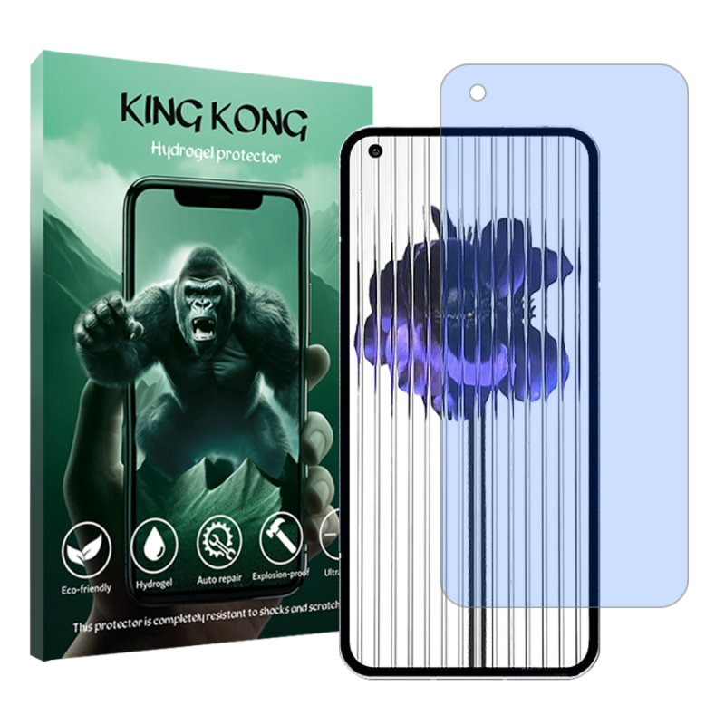 محافظ صفحه نمایش ضداشعه آبی کینگ کونگ مدل Tough مناسب برای گوشی موبایل ناتینگ Phone 1 محافظ صفحه نمایش ضداشعه آبی کینگ کونگ مدل Tough مناسب برای گوشی موبایل ناتینگ Phone 1