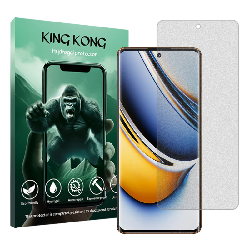 محافظ صفحه نمایش مات کینگ کونگ مدل Tough مناسب برای گوشی موبایل ریلمی 11 Pro Plus محافظ صفحه نمایش مات کینگ کونگ مدل Tough مناسب برای گوشی موبایل ریلمی 11 Pro Plus