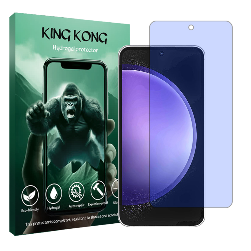 محافظ صفحه نمایش آنتی بلو کینگ کونگ مدل Tough مناسب برای گوشی موبایل سامسونگ Galaxy S23 FE محافظ صفحه نمایش آنتی بلو کینگ کونگ مدل Tough مناسب برای گوشی موبایل سامسونگ Galaxy S23 FE