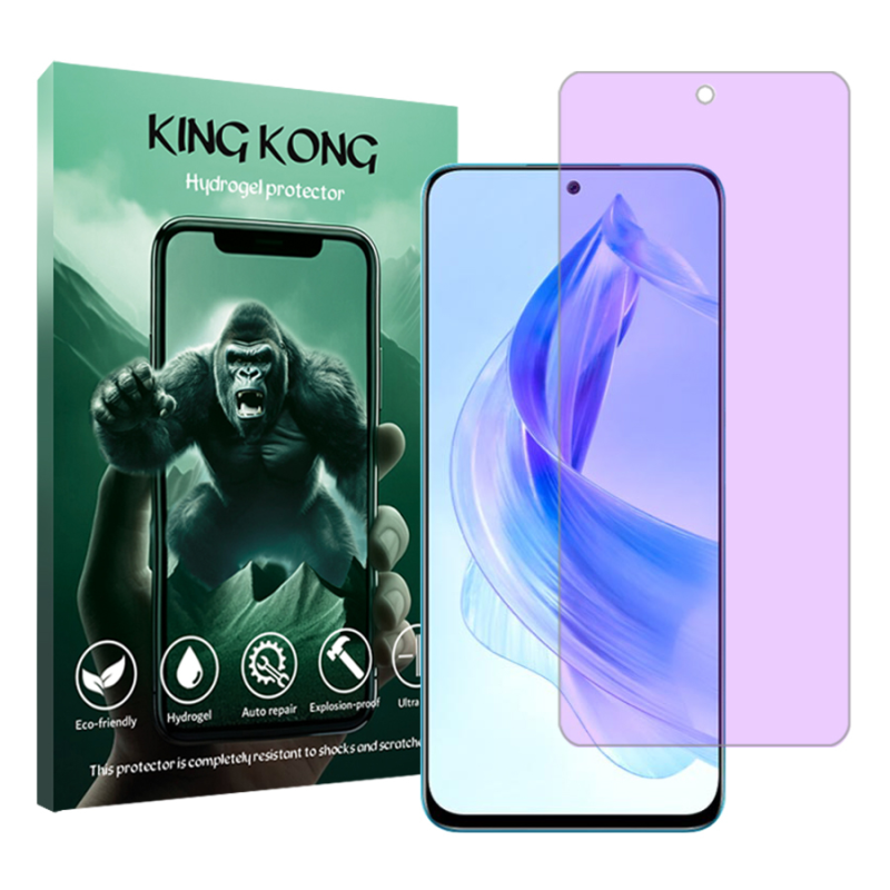 محافظ صفحه نمایش ضداشعه بنفش کینگ کونگ مدل Tough مناسب برای گوشی موبایل آنر 90 Lite محافظ صفحه نمایش ضداشعه بنفش کینگ کونگ مدل Tough مناسب برای گوشی موبایل آنر 90 Lite