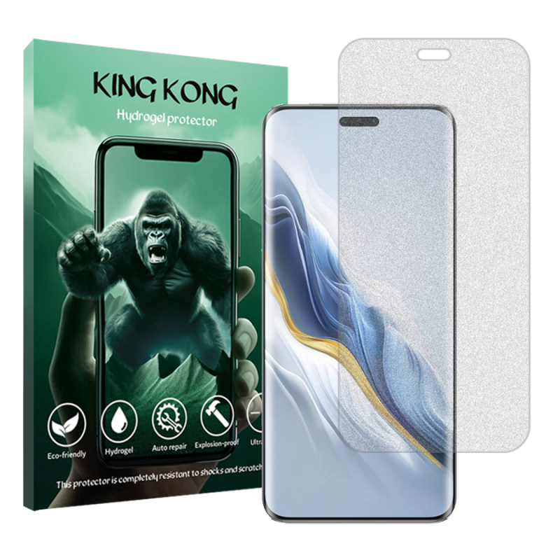 محافظ صفحه نمایش مات کینگ کونگ مدل Tough مناسب برای گوشی موبایل آنر Magic6 Pro محافظ صفحه نمایش مات کینگ کونگ مدل Tough مناسب برای گوشی موبایل آنر Magic6 Pro