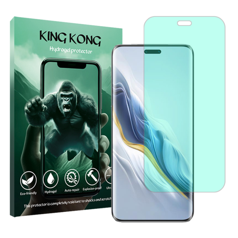 محافظ صفحه نمایش گرین لایت کینگ کونگ مدل Tough مناسب برای گوشی موبایل آنر Magic6 Pro محافظ صفحه نمایش گرین لایت کینگ کونگ مدل Tough مناسب برای گوشی موبایل آنر Magic6 Pro