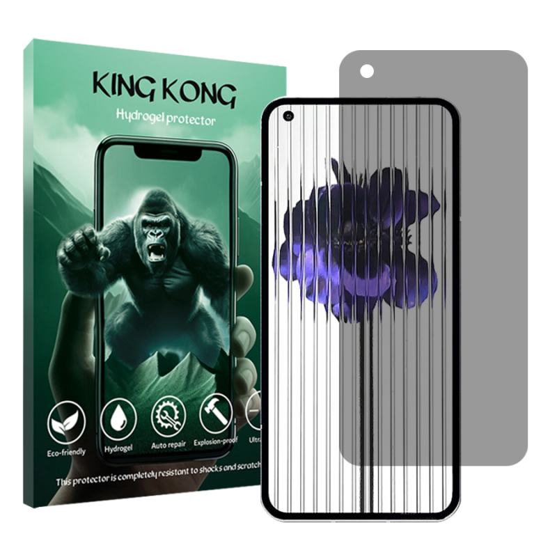محافظ صفحه نمایش حریم شخصی کینگ کونگ مدل Tough مناسب برای گوشی موبایل ناتینگ Phone 1 محافظ صفحه نمایش حریم شخصی کینگ کونگ مدل Tough مناسب برای گوشی موبایل ناتینگ Phone 1