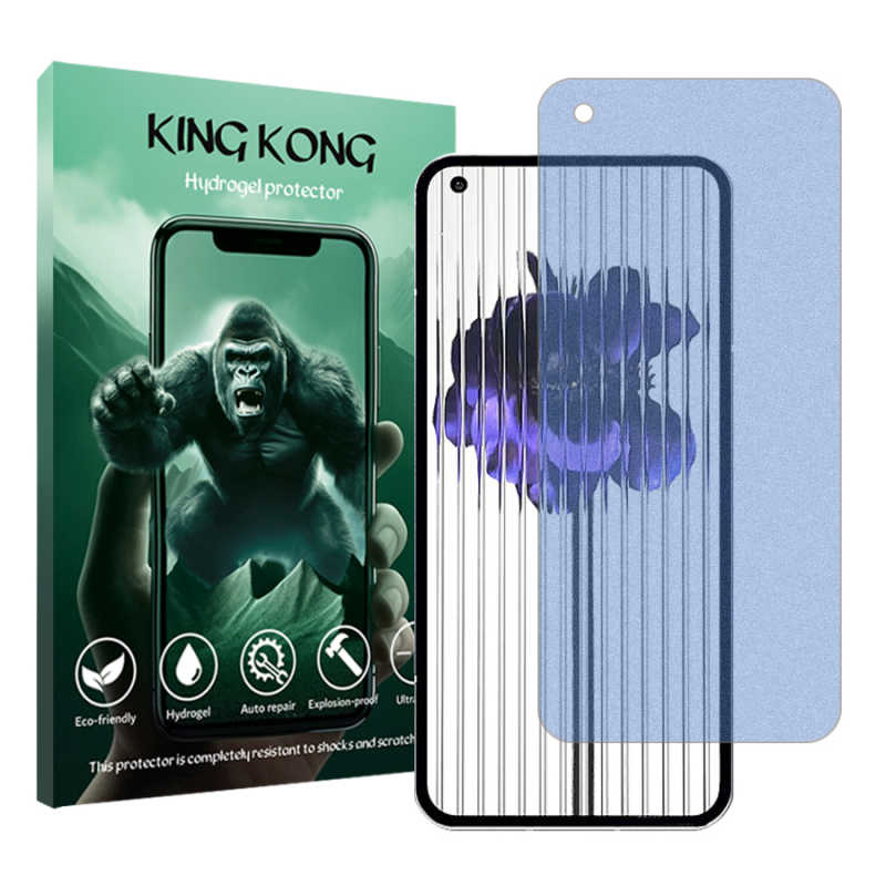 محافظ صفحه نمایش مات ضداشعه آبی کینگ کونگ مدل Tough مناسب برای گوشی موبایل ناتینگ Phone 1 محافظ صفحه نمایش مات ضداشعه آبی کینگ کونگ مدل Tough مناسب برای گوشی موبایل ناتینگ Phone 1