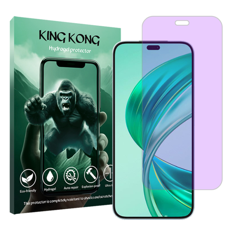 محافظ صفحه نمایش آنتی پرپل کینگ کونگ مدل Tough مناسب برای گوشی موبایل آنر X8b محافظ صفحه نمایش آنتی پرپل کینگ کونگ مدل Tough مناسب برای گوشی موبایل آنر X8b