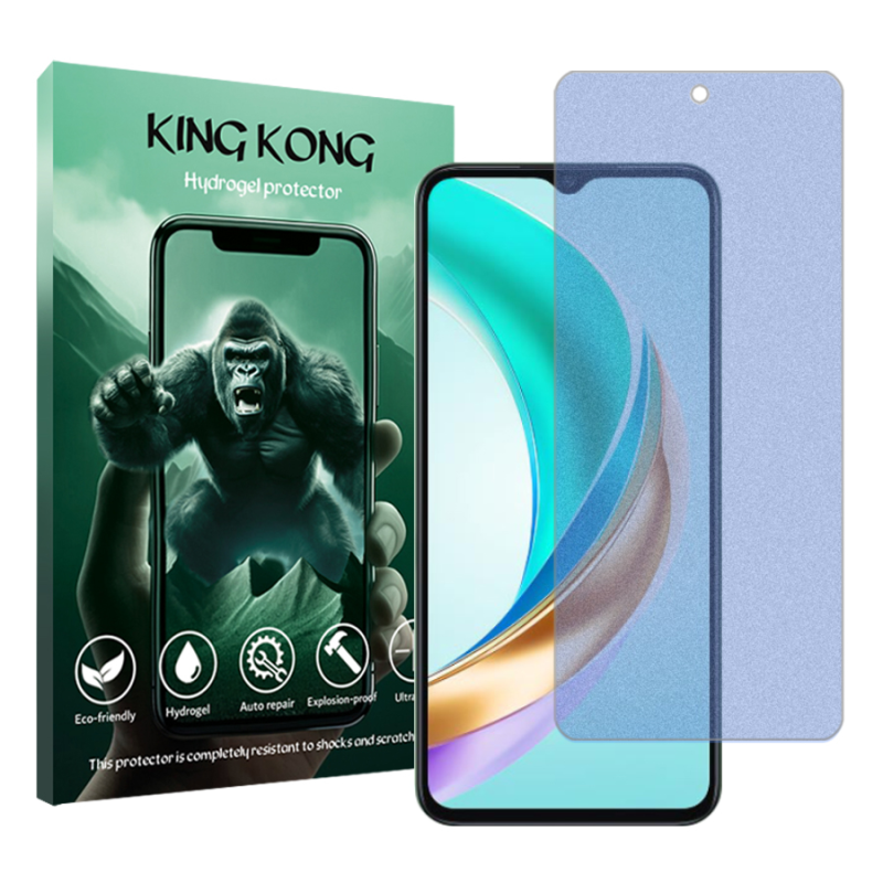محافظ صفحه نمایش مات ضداشعه آبی کینگ کونگ مدل Tough مناسب برای گوشی موبایل آنر X6b محافظ صفحه نمایش مات ضداشعه آبی کینگ کونگ مدل Tough مناسب برای گوشی موبایل آنر X6b