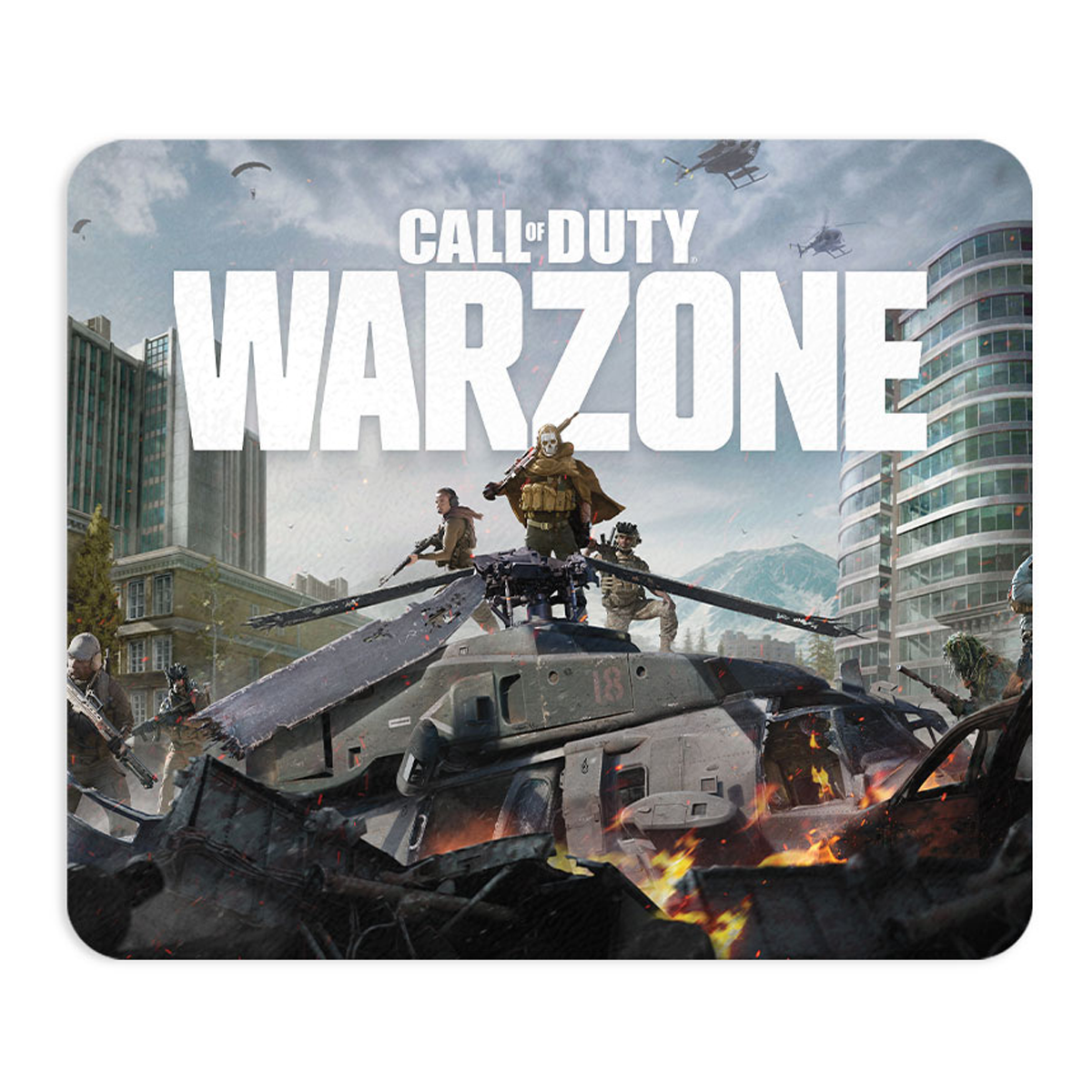 ماوس پد مستر پیکد طرح کال اف دوتی وارزون Call of Duty Warzone کد PCD-MP1150