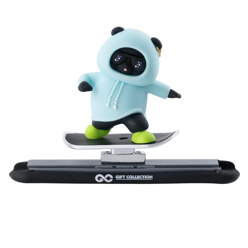 عروسک متحرک داشبورد خودرو گیفت کالکشن مدل SB1-صورتی تیره