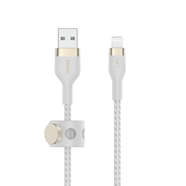 کابل تبدیل USB به لایتنینگ بلکین مدل CAA010bt1M طول 1 متر-سفید کابل تبدیل USB به لایتنینگ بلکین مدل CAA010bt1M طول 1 متر-سفید