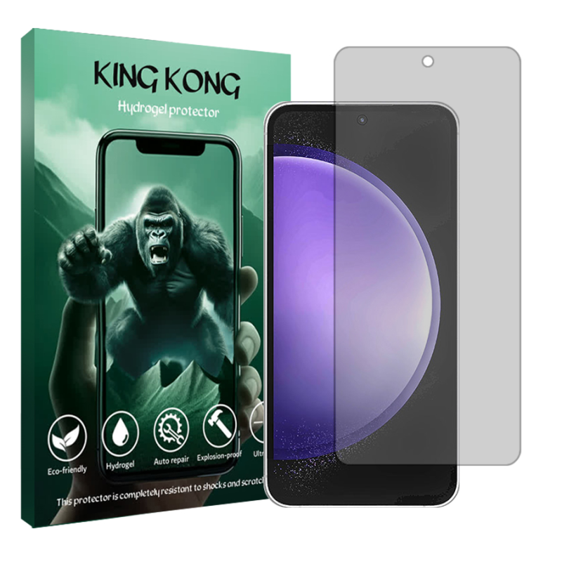 محافظ صفحه نمایش شفاف کینگ کونگ مدل Tough مناسب برای گوشی موبایل سامسونگ Galaxy S23 FE محافظ صفحه نمایش شفاف کینگ کونگ مدل Tough مناسب برای گوشی موبایل سامسونگ Galaxy S23 FE