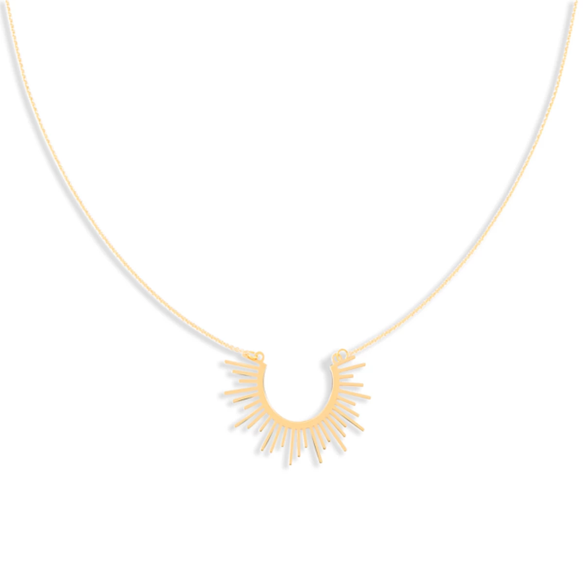 گردنبند طلا زنانه مدل خورشید تابان کد wn3386-1.26 گردنبند طلا زنانه مدل خورشید تابان کد wn3386-1.26