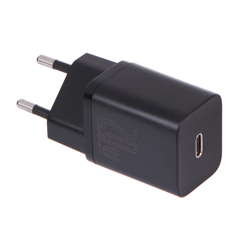 شارژر دیواری باسئوس مدل Si 1C 20W CCSUP-B01 توان 20 وات -مشکی شارژر دیواری باسئوس مدل Si 1C 20W CCSUP-B01 توان 20 وات -مشکی
