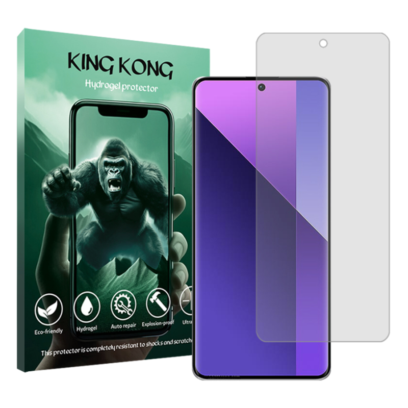 محافظ صفحه نمایش شفاف کینگ کونگ مدل Tough مناسب برای گوشی موبایل شیائومی Redmi Note 13 Pro Plus محافظ صفحه نمایش شفاف کینگ کونگ مدل Tough مناسب برای گوشی موبایل شیائومی Redmi Note 13 Pro Plus