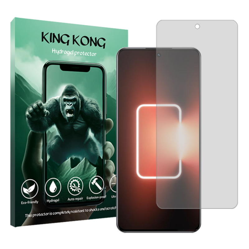 محافظ صفحه نمایش شفاف گوشی موبایل ریلمی GT3 کینگ کونگ مدل Tough