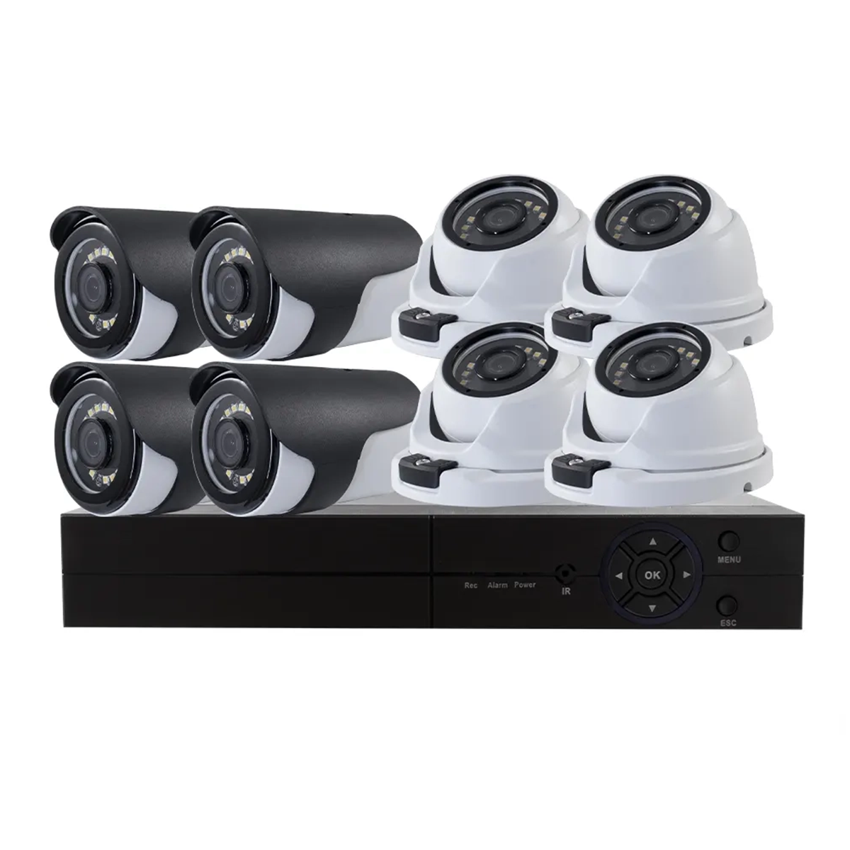 پکیج اقتصادی دوربین مداربسته ۲ مگاپیکسل 8 تایی z-vision