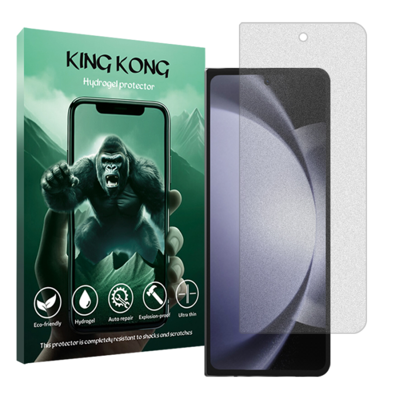 محافظ صفحه نمایش مات کینگ کونگ مدل Tough مناسب برای گوشی موبایل سامسونگ Galaxy Z Fold5 محافظ صفحه نمایش مات کینگ کونگ مدل Tough مناسب برای گوشی موبایل سامسونگ Galaxy Z Fold5