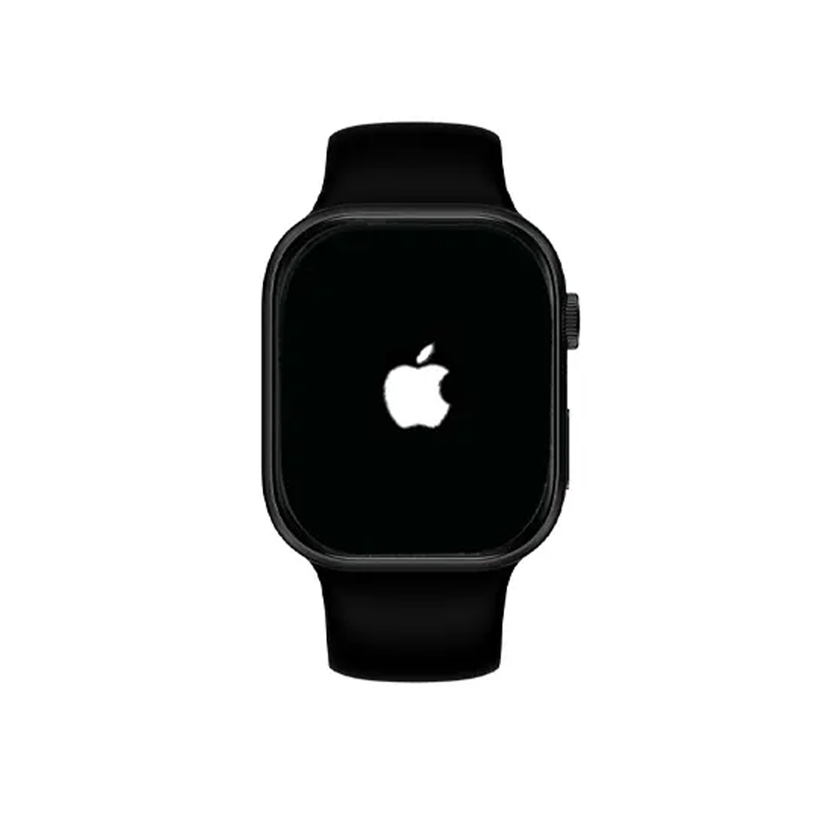 ساعت هوشمند مدل APPLE LOGO NIKE-بدنه مشکی بند مشکی
