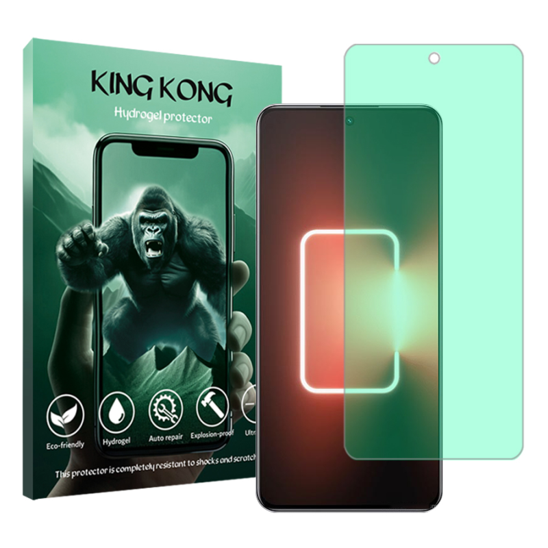 محافظ صفحه نمایش گرین لایت کینگ کونگ مدل Tough مناسب برای گوشی موبایل ریلمی GT3 محافظ صفحه نمایش گرین لایت کینگ کونگ مدل Tough مناسب برای گوشی موبایل ریلمی GT3