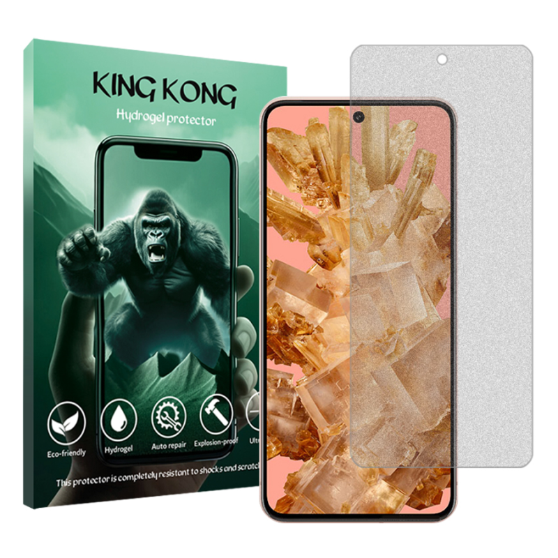 محافظ صفحه نمایش مات کینگ کونگ مدل Tough مناسب برای گوشی موبایل گوگل Pixel 8