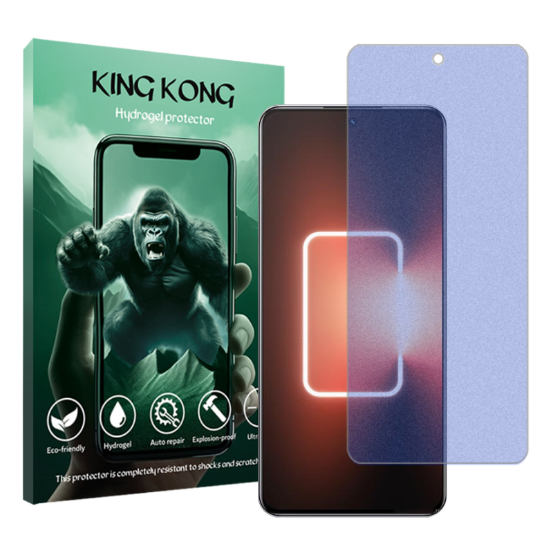 محافظ صفحه نمایش مات آنتی بلو کینگ کونگ مدل Tough مناسب برای گوشی موبایل ریلمی GT3 محافظ صفحه نمایش مات آنتی بلو کینگ کونگ مدل Tough مناسب برای گوشی موبایل ریلمی GT3