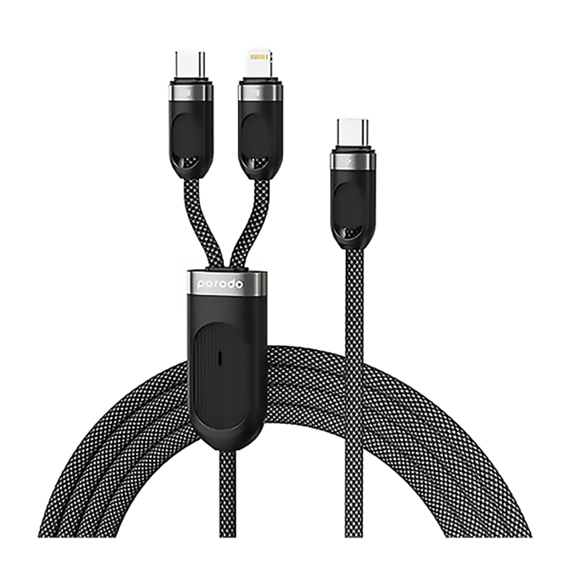 کابل لایتنینگ به تایپ سی پرودو مدل مدل USB-C- PD Input طول 1 متر کابل لایتنینگ به تایپ سی پرودو مدل مدل USB-C- PD Input طول 1 متر