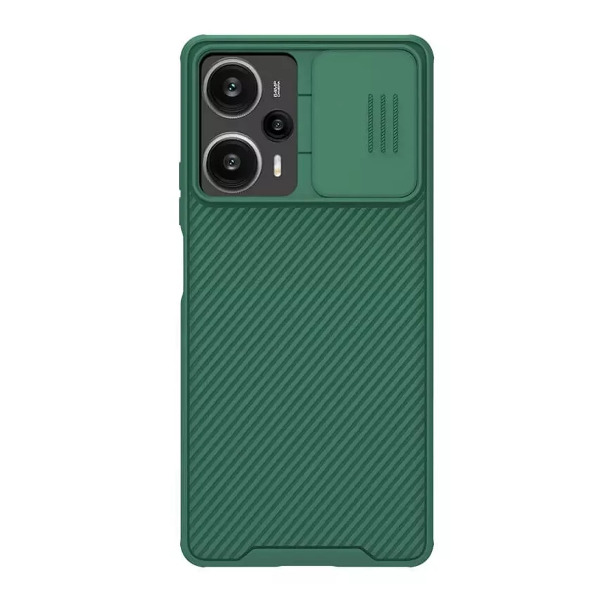 کاور گوشی پوکو F5 نیلکین مدل CamShield Pro-سبز تیره کاور گوشی پوکو F5 نیلکین مدل CamShield Pro-سبز تیره