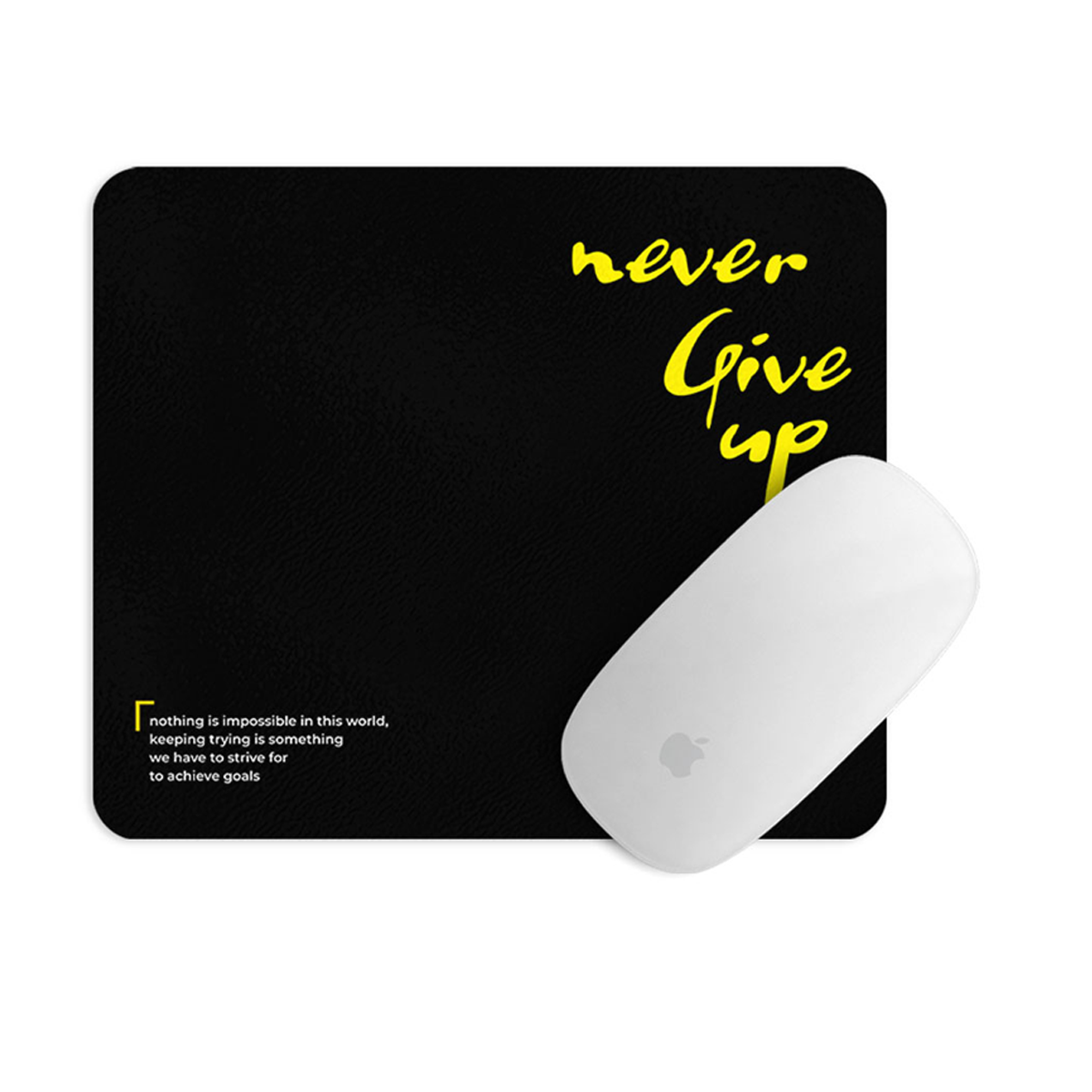 ماوس پد مستر پیکد طرح Never Give up کد PCD-MP1101-مشکی ماوس پد مستر پیکد طرح Never Give up کد PCD-MP1101-مشکی