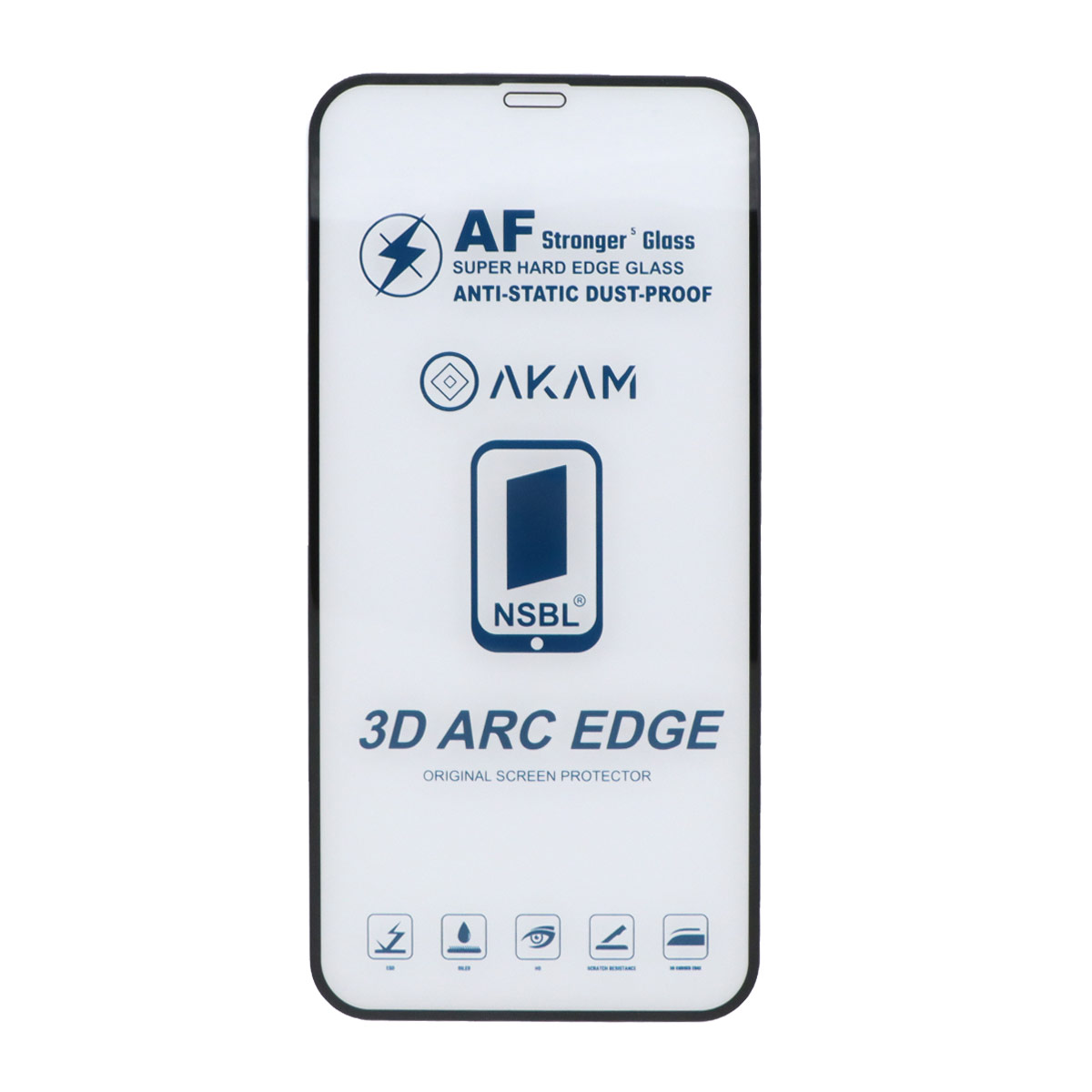 محافظ صفحه نمایش شیشه ای گوشی اپل iPhone 11 Pro - Xs - X مدل Full Cover ESD محافظ صفحه نمایش شیشه ای گوشی اپل iPhone 11 Pro - Xs - X مدل Full Cover ESD