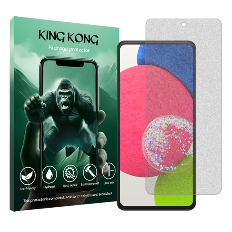 محافظ صفحه نمایش مات کینگ کونگ مدل Tough مناسب برای گوشی موبایل سامسونگ Galaxy A52s 5G محافظ صفحه نمایش مات کینگ کونگ مدل Tough مناسب برای گوشی موبایل سامسونگ Galaxy A52s 5G