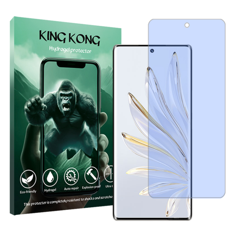محافظ صفحه نمایش ضداشعه آبی کینگ کونگ مدل Tough مناسب برای گوشی موبایل آنر 70 محافظ صفحه نمایش ضداشعه آبی کینگ کونگ مدل Tough مناسب برای گوشی موبایل آنر 70
