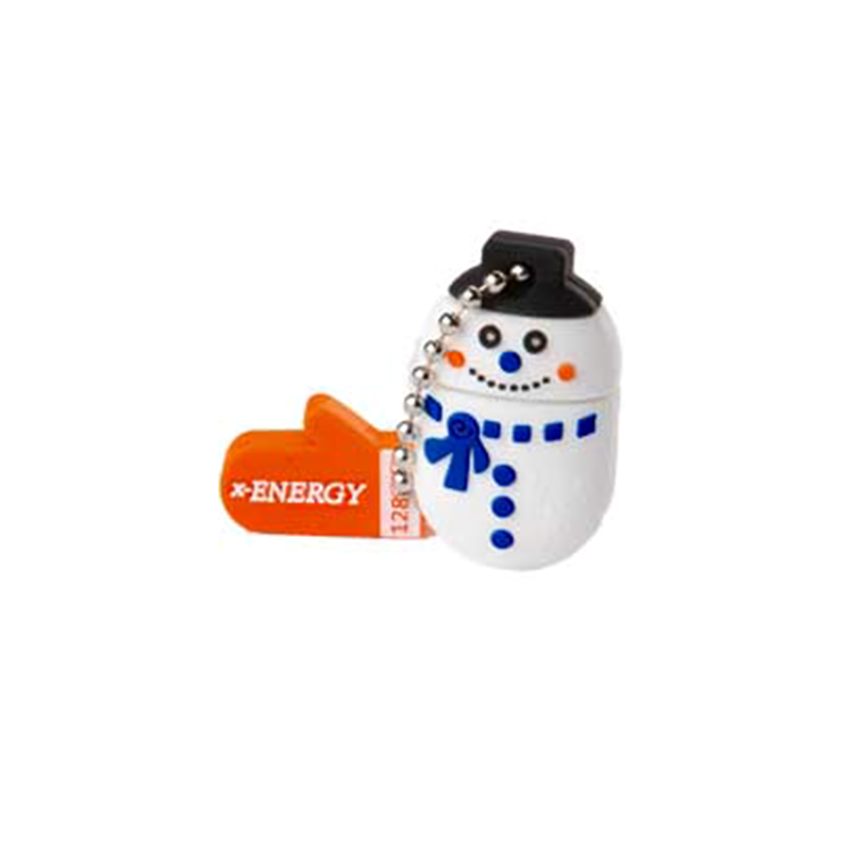 فلش مموری ایکس انرژی مدل SNOWMAN USB 3.2 ظرفیت 128 گیگابایت-نارنجی فلش مموری ایکس انرژی مدل SNOWMAN USB 3.2 ظرفیت 128 گیگابایت-نارنجی