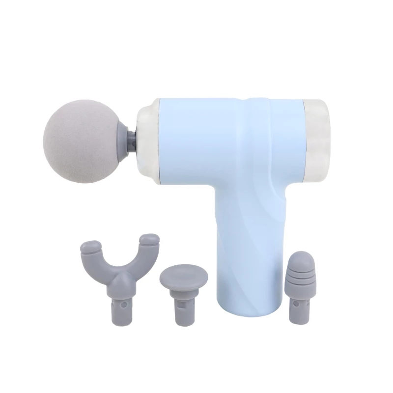 ماساژور تفنگی برقی مدل LM-810-آبی یخی ماساژور تفنگی برقی مدل LM-810-آبی یخی