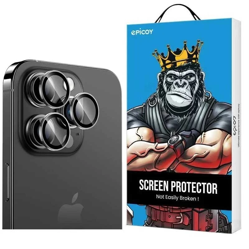 محافظ لنز دوربین گوشی اپل iPhone 16 Pro Max اپیکوی مدل Chelipa-مشکی محافظ لنز دوربین گوشی اپل iPhone 16 Pro Max اپیکوی مدل Chelipa-مشکی