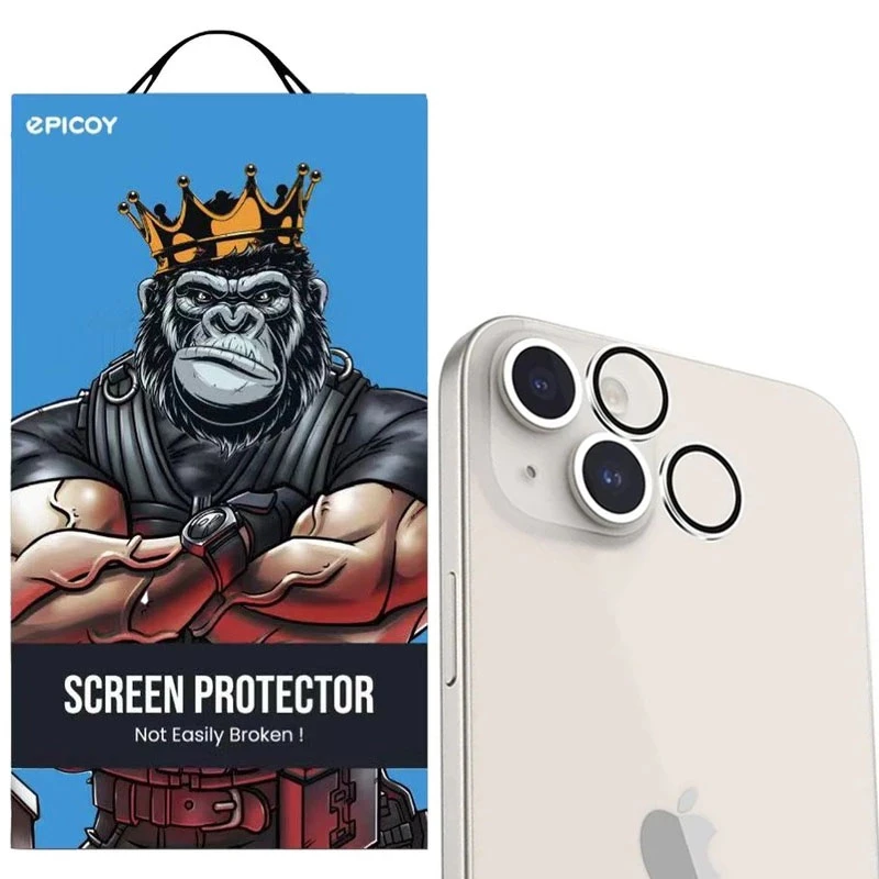 محافظ لنز دوربین گوشی اپل iPhone 15 Plus اپیکوی مدل Chelipa -صورتی